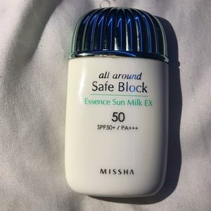 Missha all around safe sun block spf50 and essence